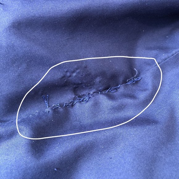 Zara Puffer Jacket Dark Blue No Tags Unisex Size 4T-5T - Picture 11 of 12